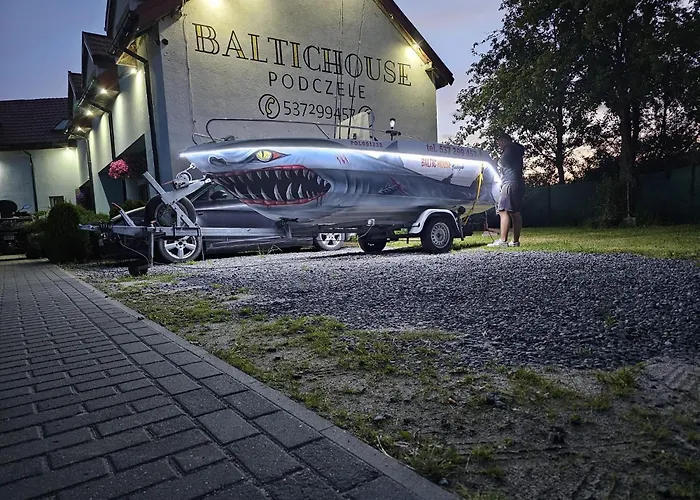 Baltichouse Podczele- 8 Os Blisko Morza !!! Sauna, Jacuzzi,grill, Ognisko, Plac Zabaw *
