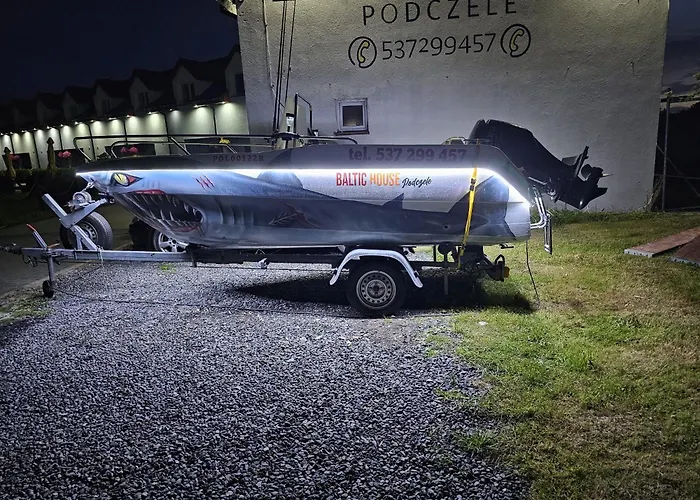 Dom wakacyjny Baltichouse Podczele- 8 Os Blisko Morza !!! Sauna, Jacuzzi,grill, Ognisko, Plac Zabaw Kołobrzeg